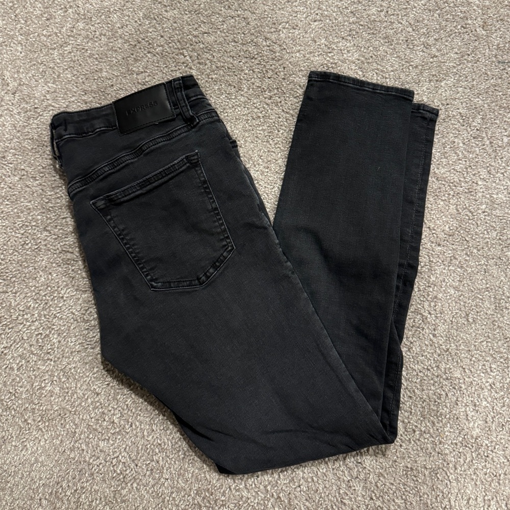Express black jeans size 29x30